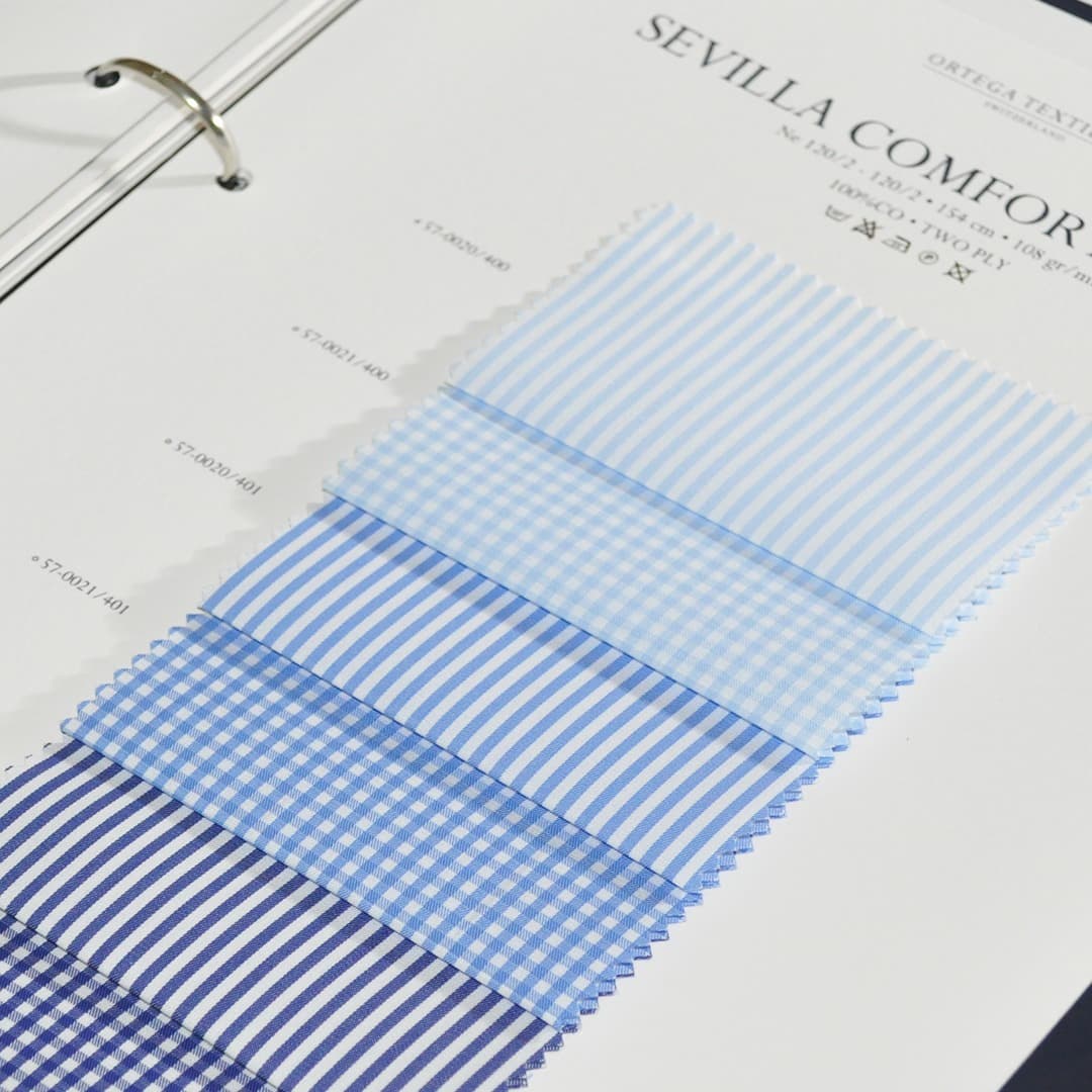 Sevilla Comfort Twill shirting fabric 3